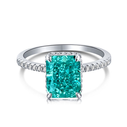 [Vivid Aurora]4.0 Carat Luxurious Engagement Ring